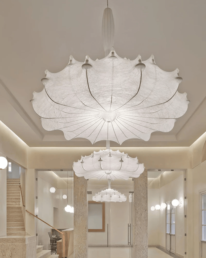 Lumina Suspension en Soie Contemporaine - Neutralighting