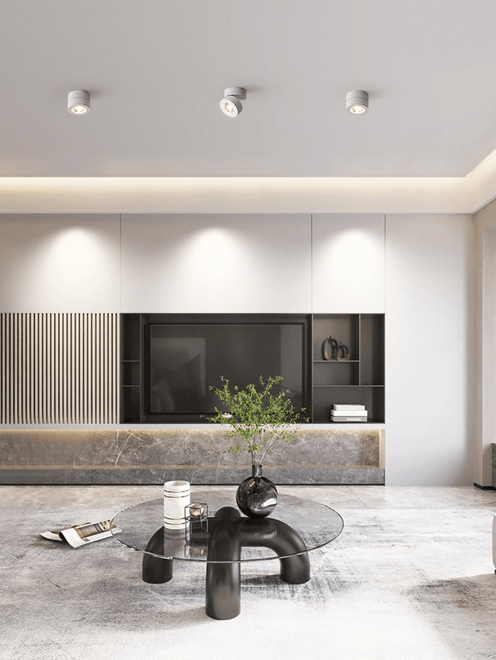 Lustra Downlight LED Rond Rotatif Ajustable - Neutralighting