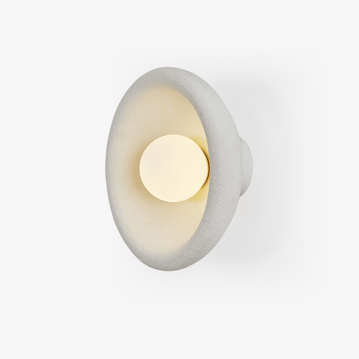 Evvinora Applique Murale Minimaliste Halo en Verre - Neutralighting