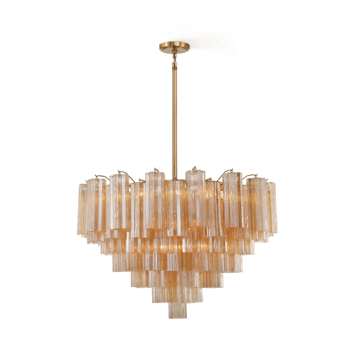 Aurora Chandelier Virella Tube en Verre de Murano Luxe - Neutralighting