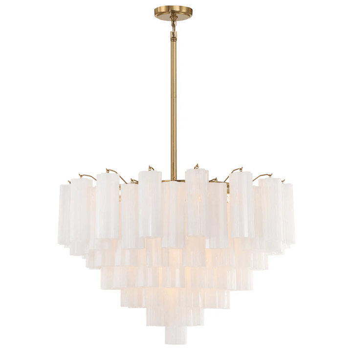 Aurora Chandelier Virella Tube en Verre de Murano Luxe - Neutralighting