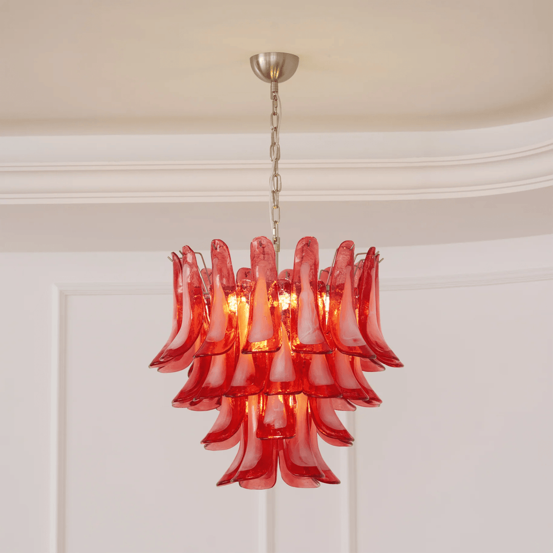Aurora Chandelier en Verre Vintage - Neutralighting