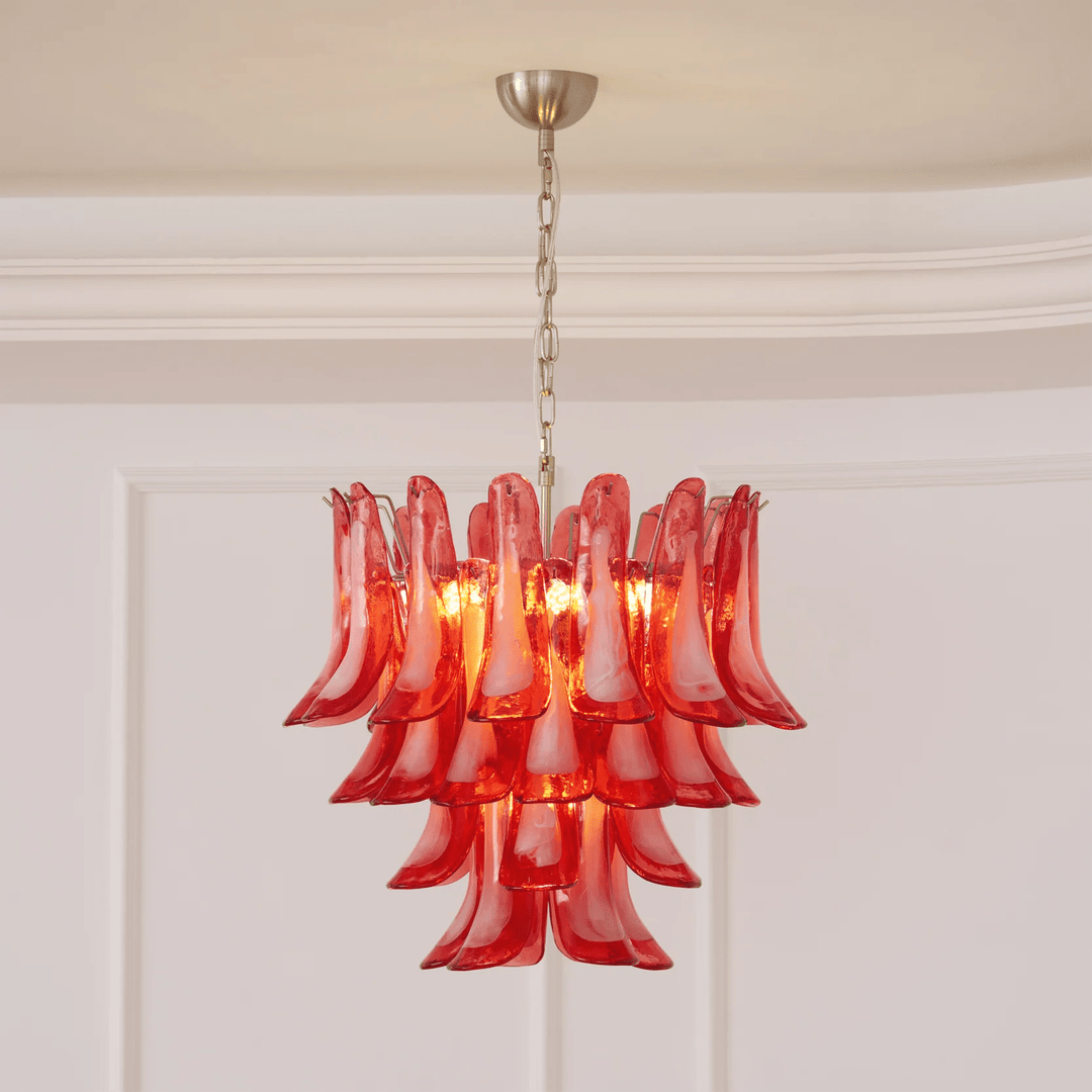 Aurora Chandelier en Verre Vintage - Neutralighting