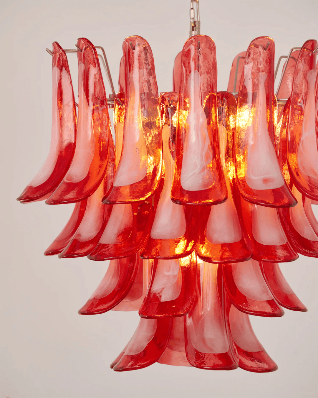 Aurora Chandelier en Verre Vintage - Neutralighting