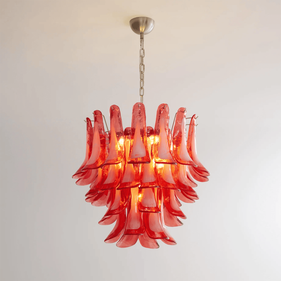 Aurora Chandelier en Verre Vintage - Neutralighting