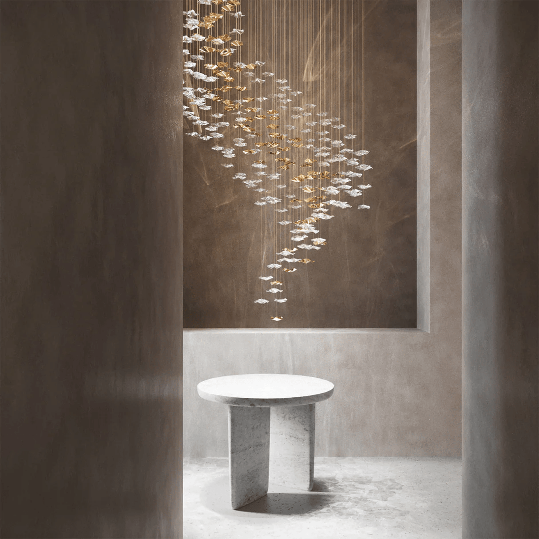 Vecarisra Suspension Lampes Art Verre Tidal Luxe - Neutralighting