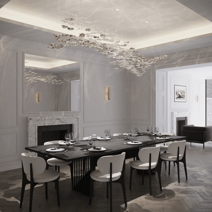 Vecarisra Suspension Lampes Art Verre Tidal Luxe - Neutralighting