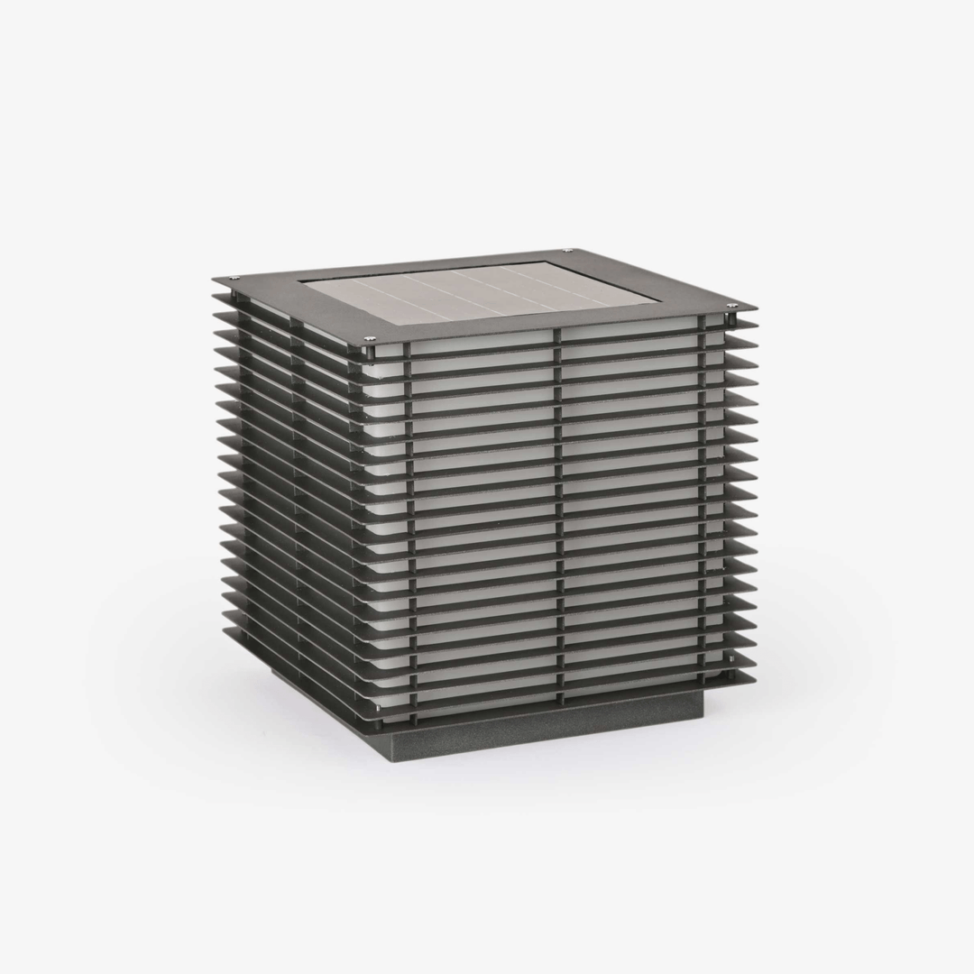 Eryon Lampe Solaire À Grille Extérieure - Neutralighting