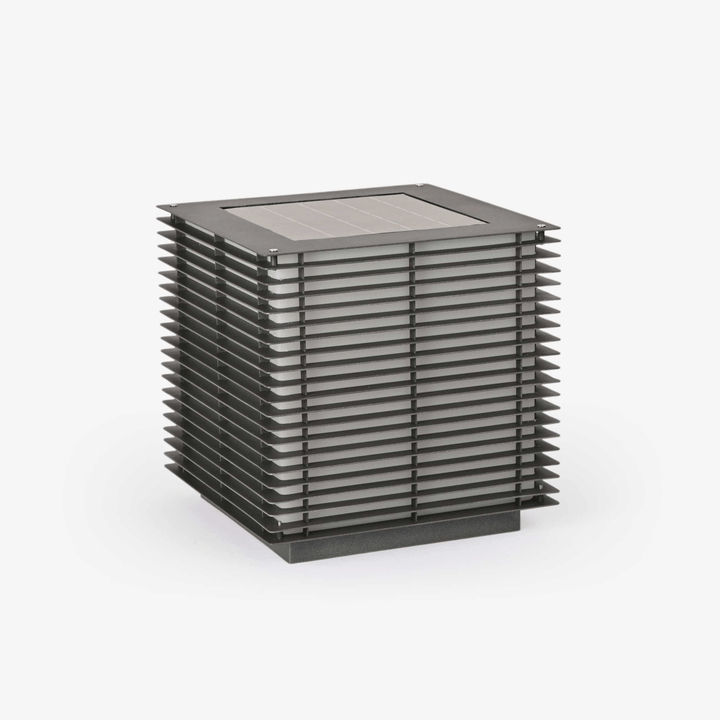 Eryon Lampe Solaire À Grille Extérieure - Neutralighting