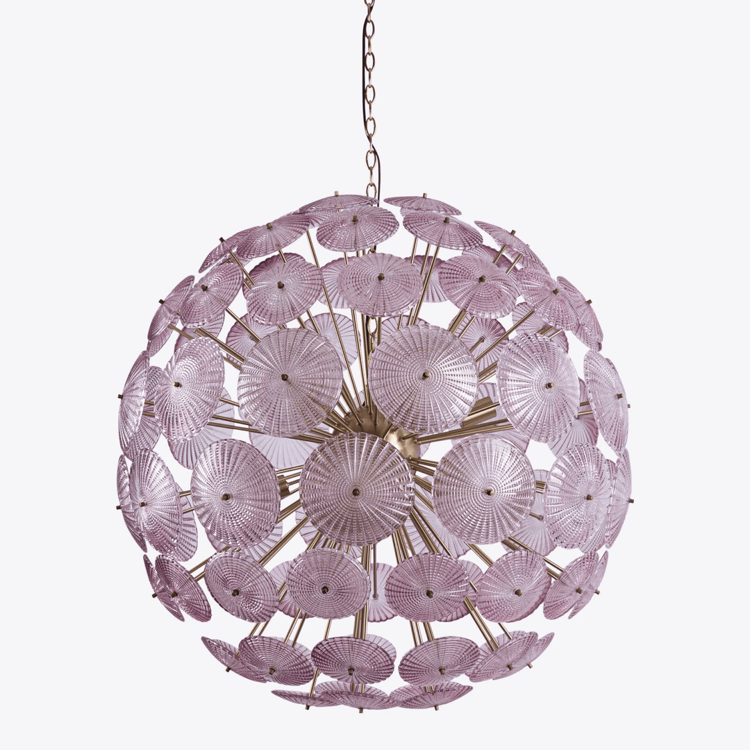 Aurora Lustre Sputnik Pissenlit Éclat Verre - Neutralighting