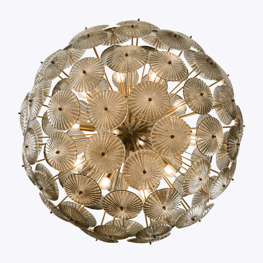 Aurora Lustre Sputnik Pissenlit Éclat Verre - Neutralighting