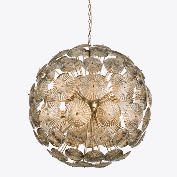 Aurora Lustre Sputnik Pissenlit Éclat Verre - Neutralighting