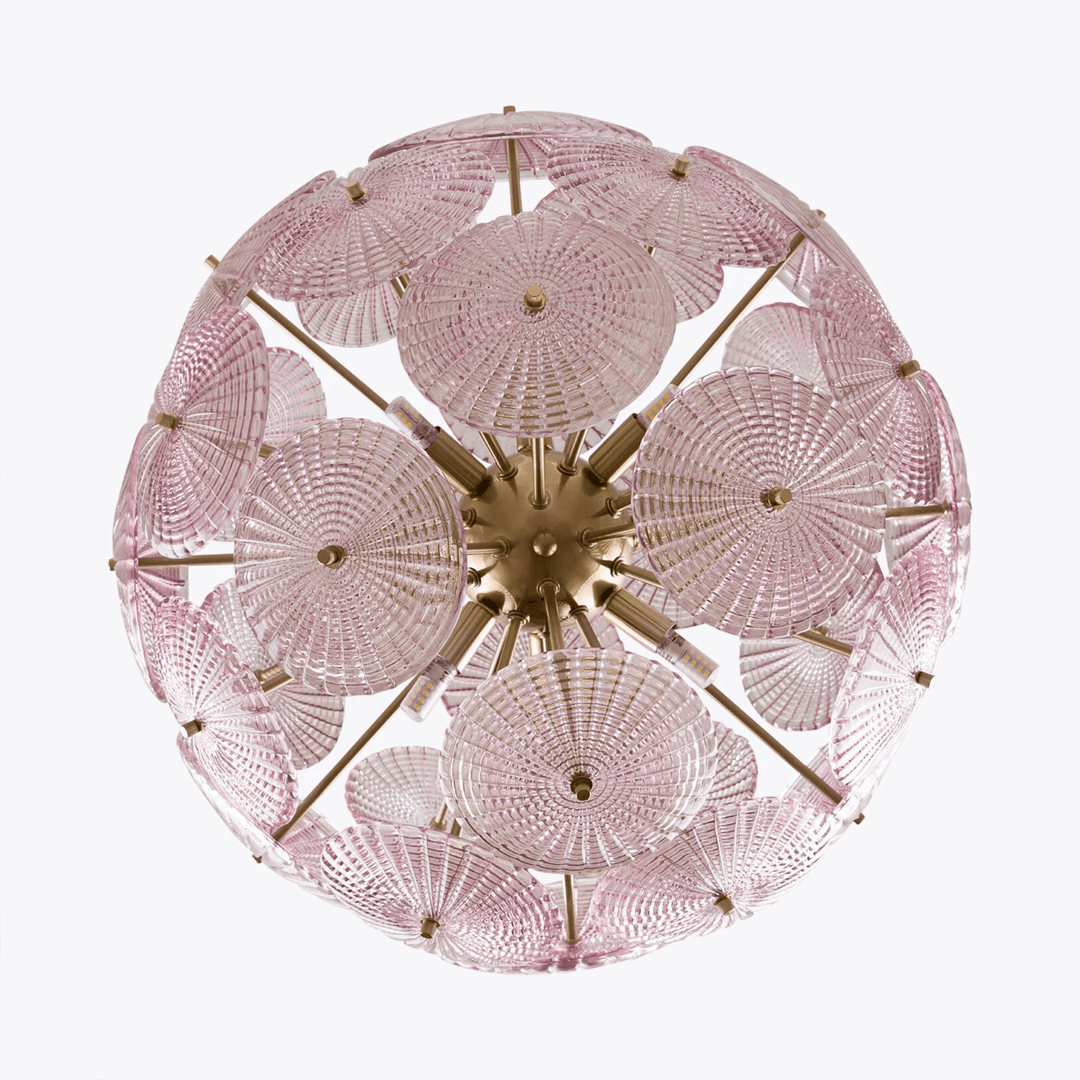 Aurora Lustre Sputnik Pissenlit Éclat Verre - Neutralighting