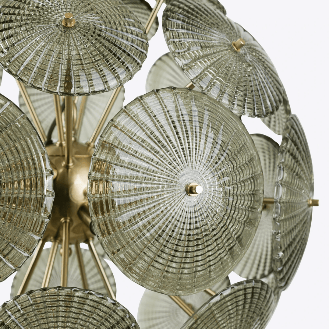 Aurora Lustre Sputnik Pissenlit Éclat Verre - Neutralighting