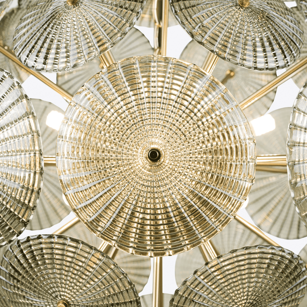 Aurora Lustre Sputnik Pissenlit Éclat Verre - Neutralighting