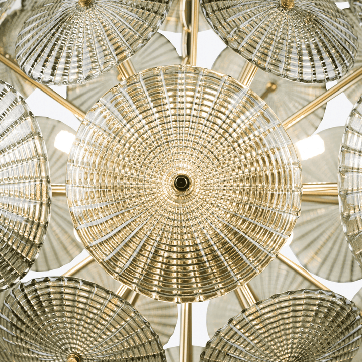Aurora Lustre Sputnik Pissenlit Éclat Verre - Neutralighting