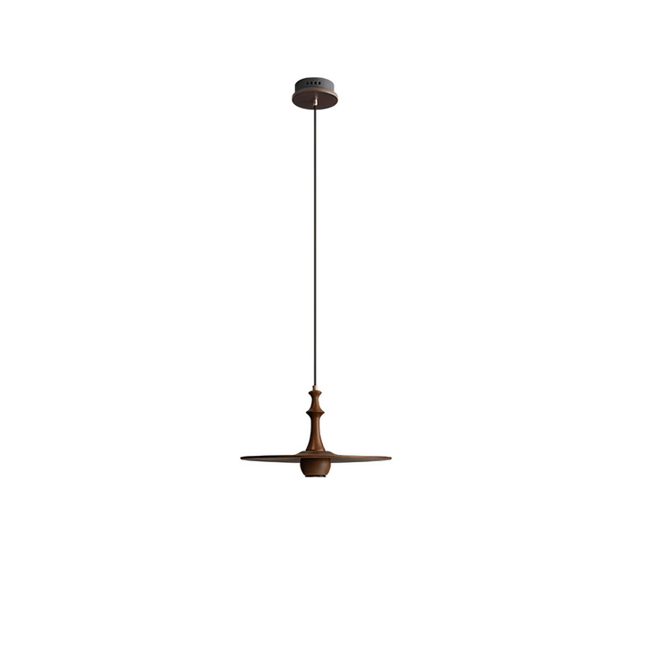 Spindle Lampe Pendante en Bois Tournante - Neutralighting