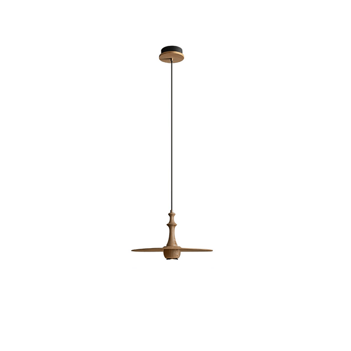 Spindle Lampe Pendante en Bois Tournante - Neutralighting