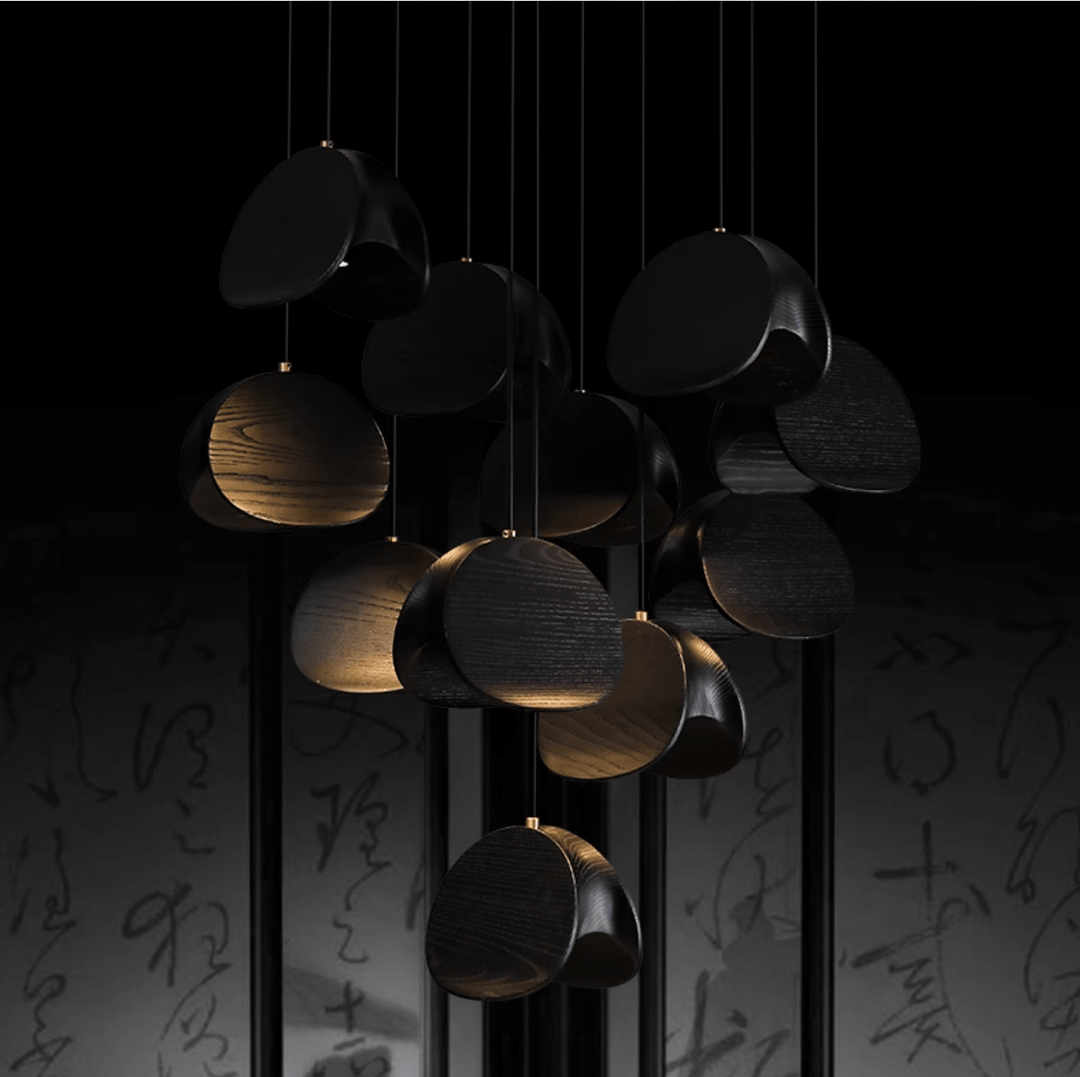 Tavro Lampe Pendante en Bois Minimaliste - Neutralighting