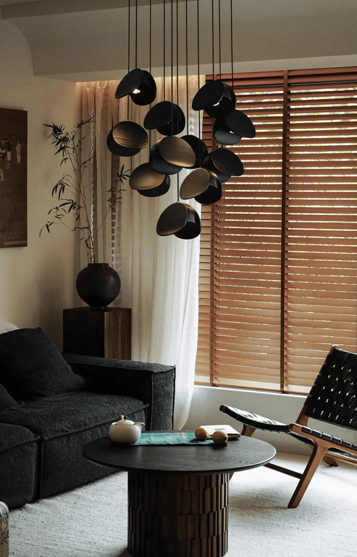 Tavro Lampe Pendante en Bois Minimaliste - Neutralighting
