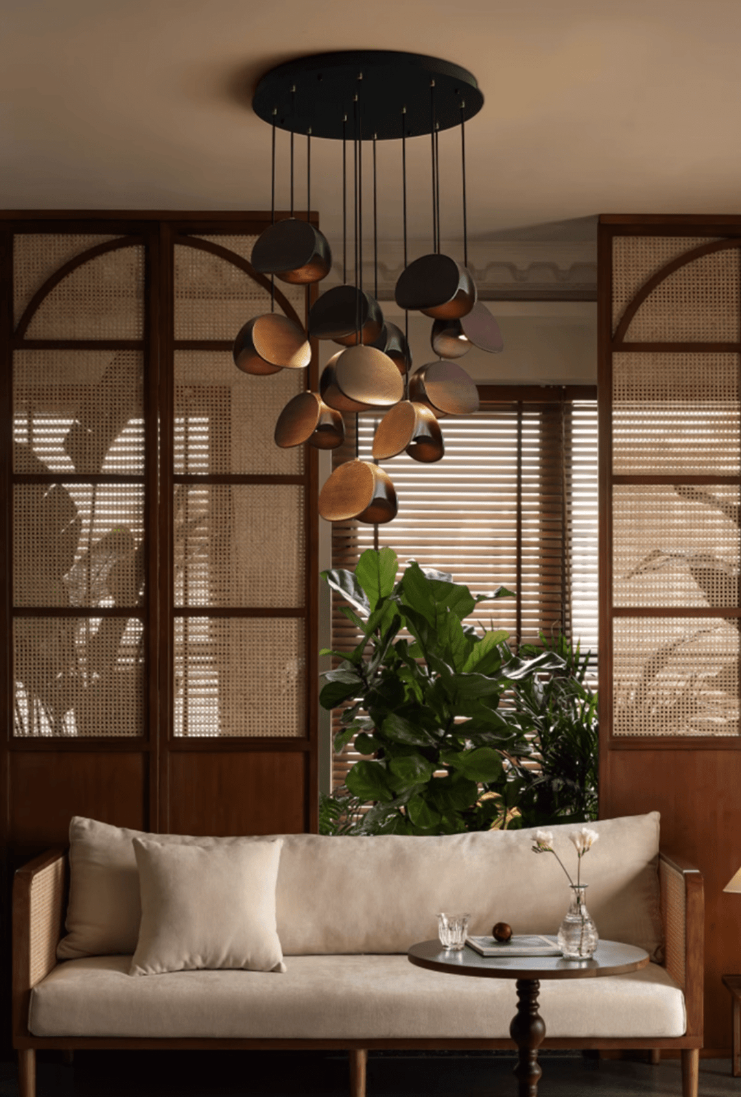 Tavro Lampe Pendante en Bois Minimaliste - Neutralighting