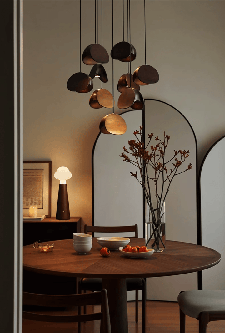 Tavro Lampe Pendante en Bois Minimaliste - Neutralighting