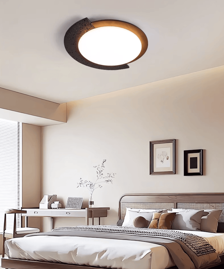 Ulvinor Asymétrique Travertin Plafonnier - Neutralighting