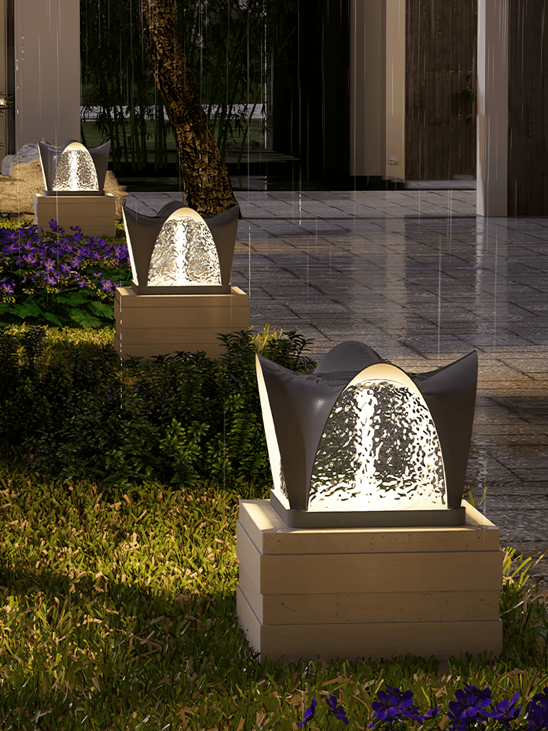 Veyra Lampe Solaire Moderne Extérieure - Neutralighting