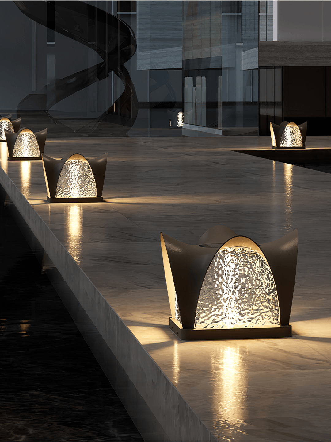 Veyra Lampe Solaire Moderne Extérieure - Neutralighting
