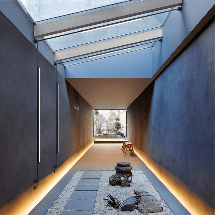 Gideon Lampe Pendante Linéaire Minimaliste en Métal - Neutralighting