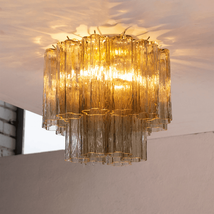 Aurora Plafonnier Style Cascade Rose - Neutralighting