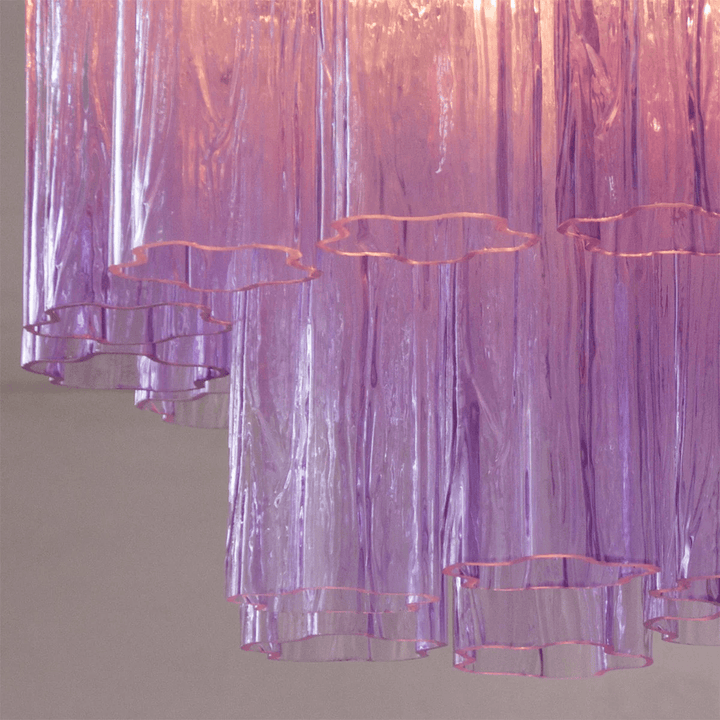 Aurora Plafonnier Style Cascade Rose - Neutralighting