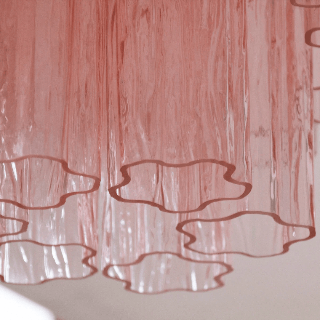 Aurora Plafonnier Style Cascade Rose - Neutralighting
