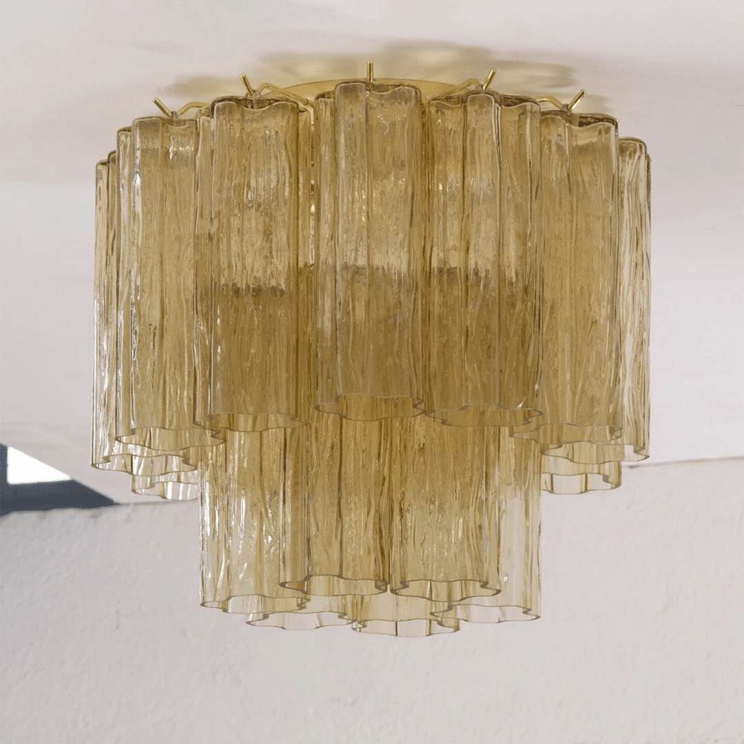 Aurora Plafonnier Style Cascade Rose - Neutralighting