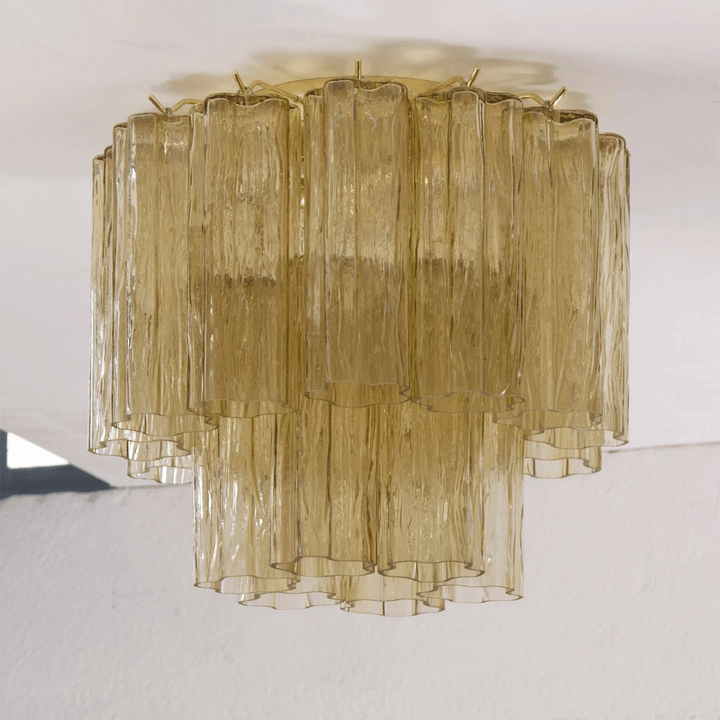Aurora Plafonnier Style Cascade Rose - Neutralighting