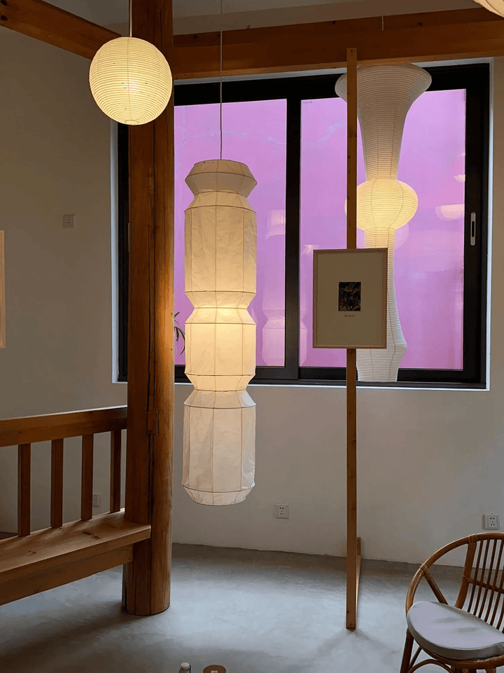Elsie Lampe Pendante Papier Vintage - Neutralighting