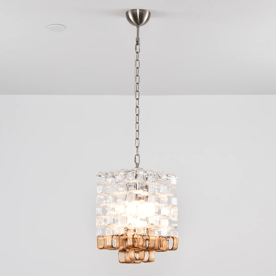 Aurora Chandelier en Verre de Murano Géométrique - Neutralighting