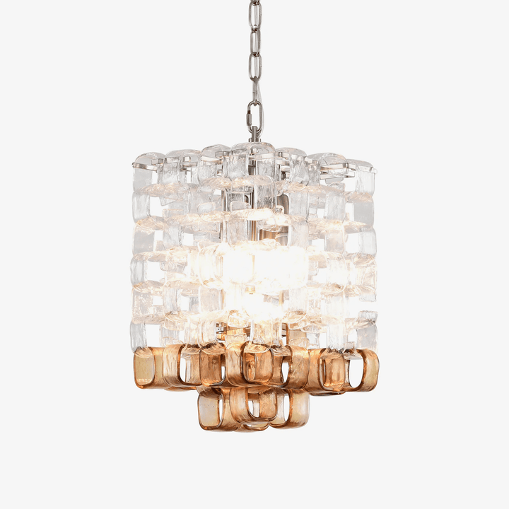 Aurora Chandelier en Verre de Murano Géométrique - Neutralighting