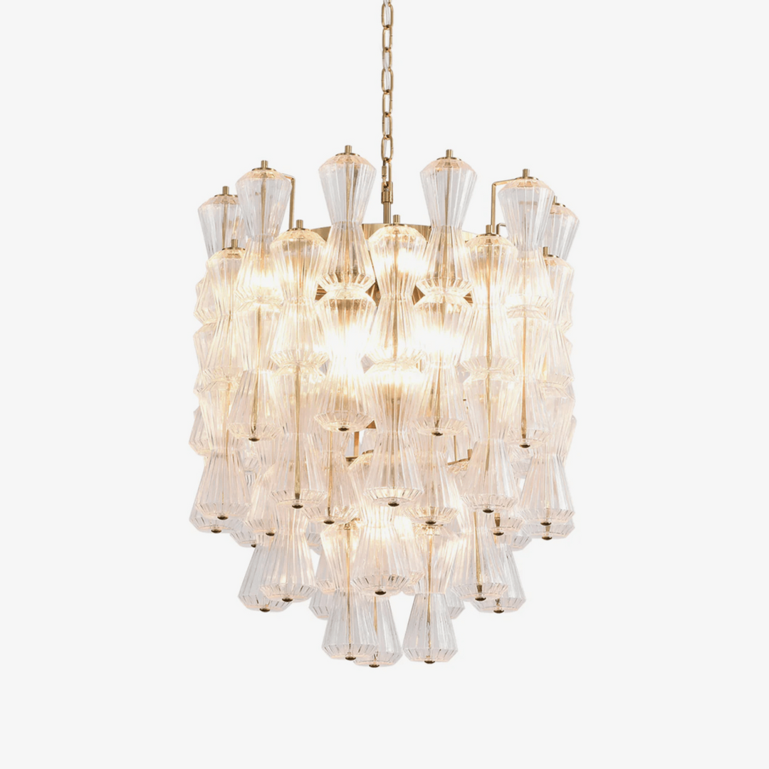 Aurora Lustre Murano Verre Florale Cascade - Neutralighting