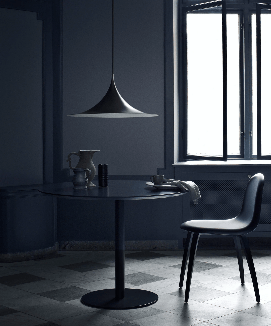 Althiran Suspension Acier Sculpturale - Neutralighting