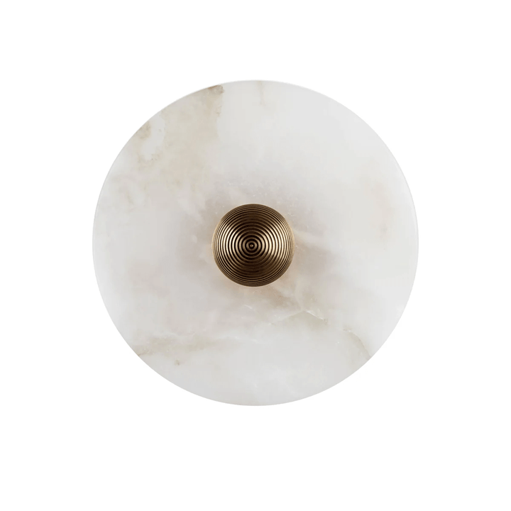 Selene Plafonnier Minimaliste en Albâtre - Neutralighting