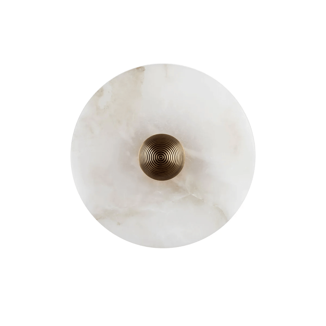 Selene Plafonnier Minimaliste en Albâtre - Neutralighting