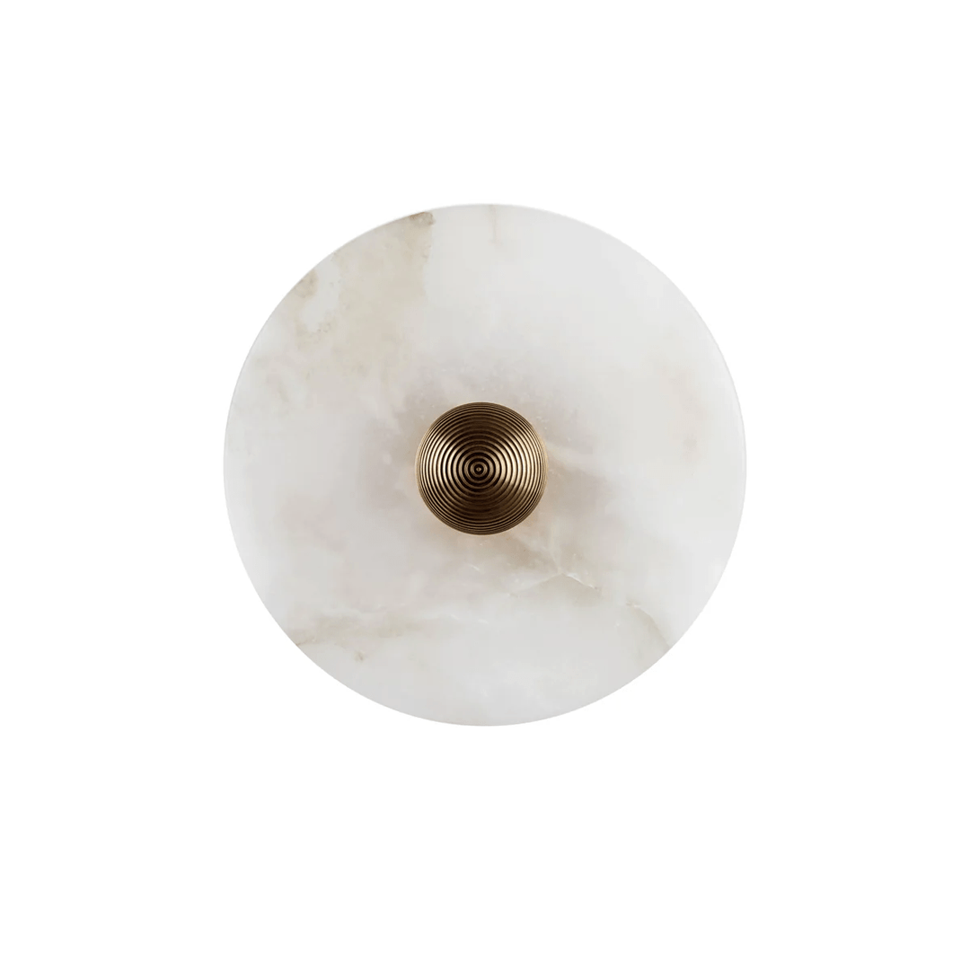 Selene Plafonnier Minimaliste en Albâtre - Neutralighting