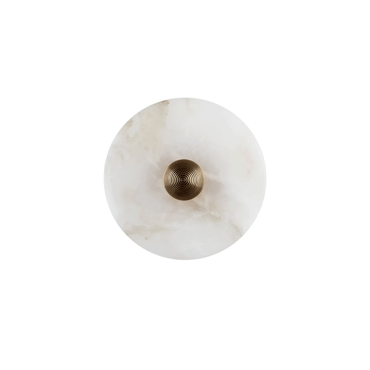 Selene Plafonnier Minimaliste en Albâtre - Neutralighting