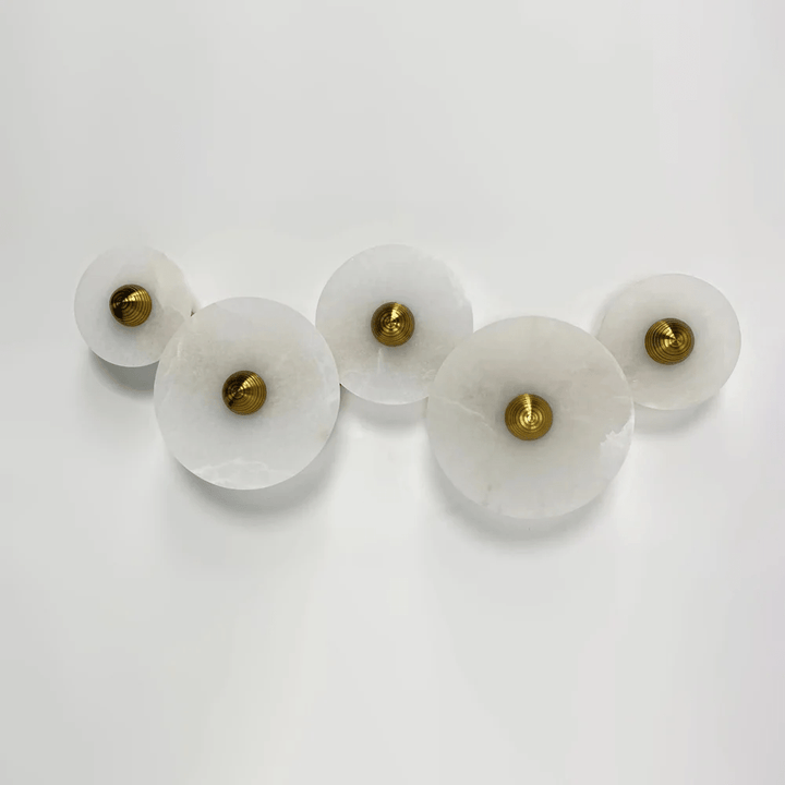 Selene Plafonnier Minimaliste en Albâtre - Neutralighting