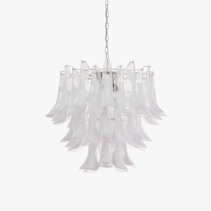 Aurora Lustre Murano Verre Étagé Italien - Neutralighting