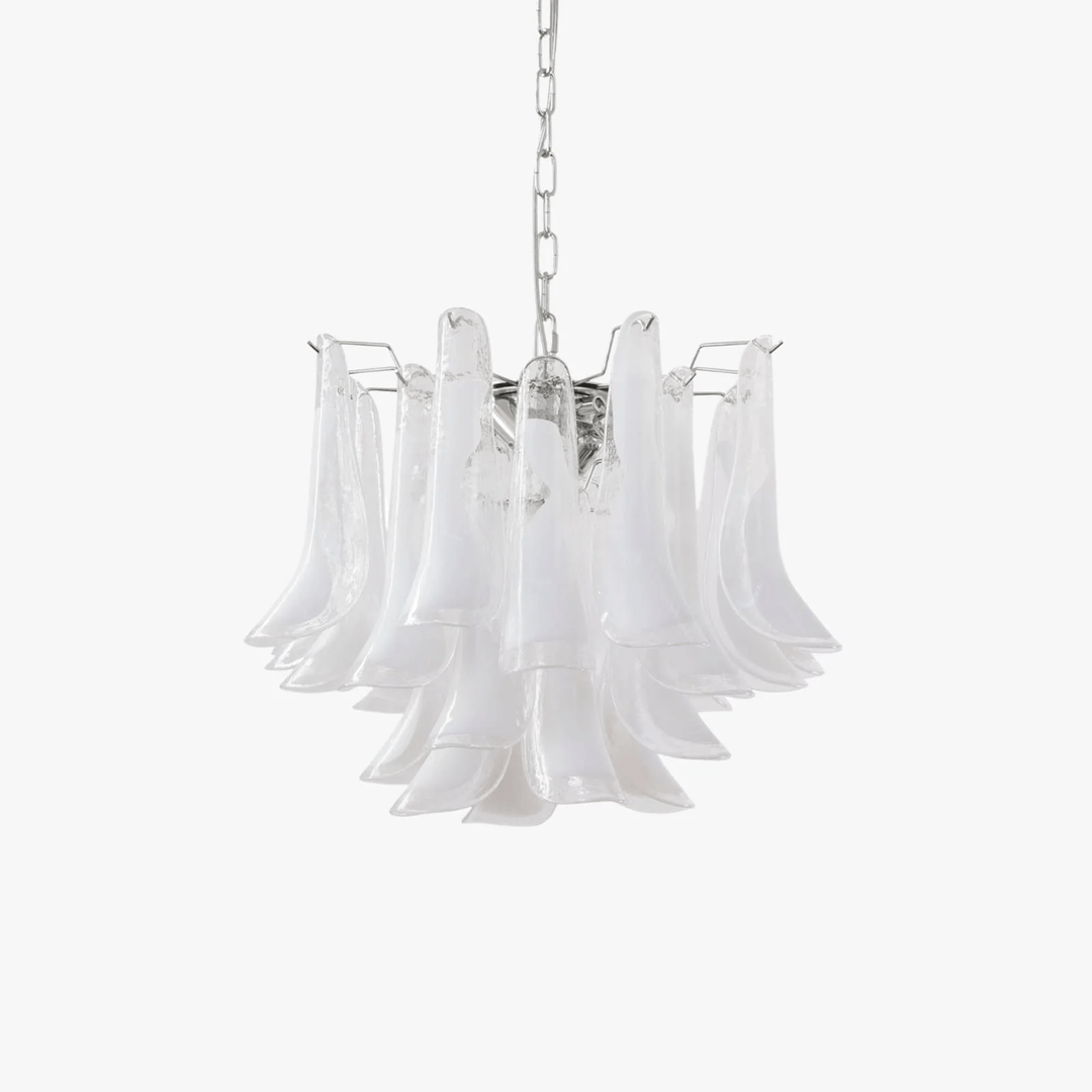Aurora Lustre Murano Verre Étagé Italien - Neutralighting