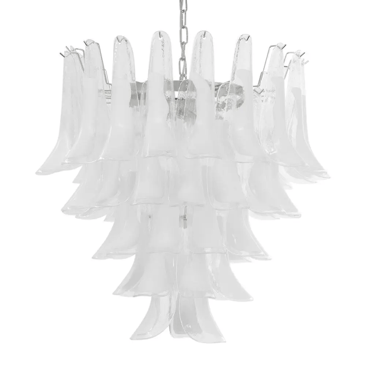 Aurora Lustre Murano Verre Étagé Italien - Neutralighting