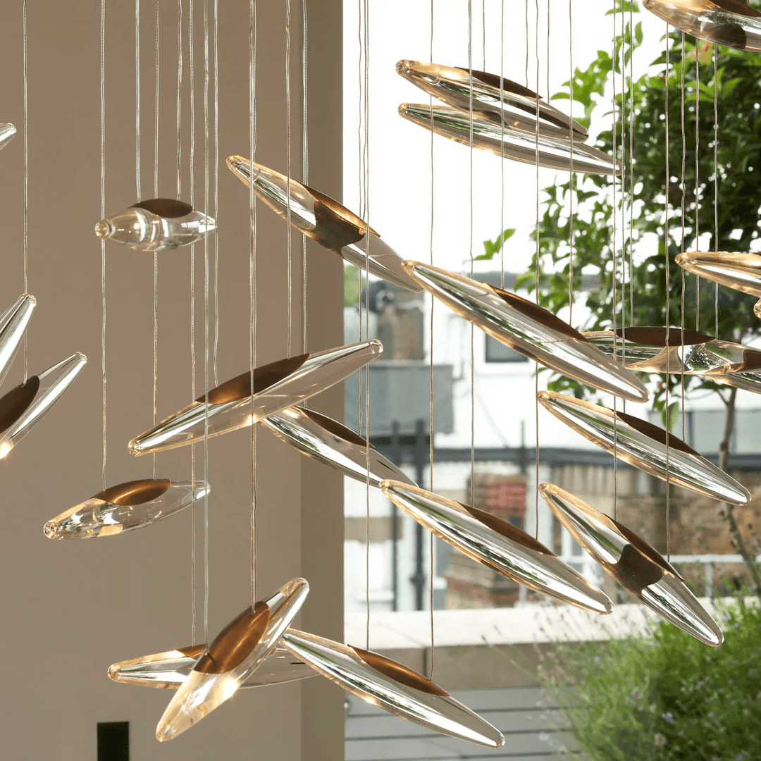 Armira Chandelier en Verre de Luxe - Neutralighting