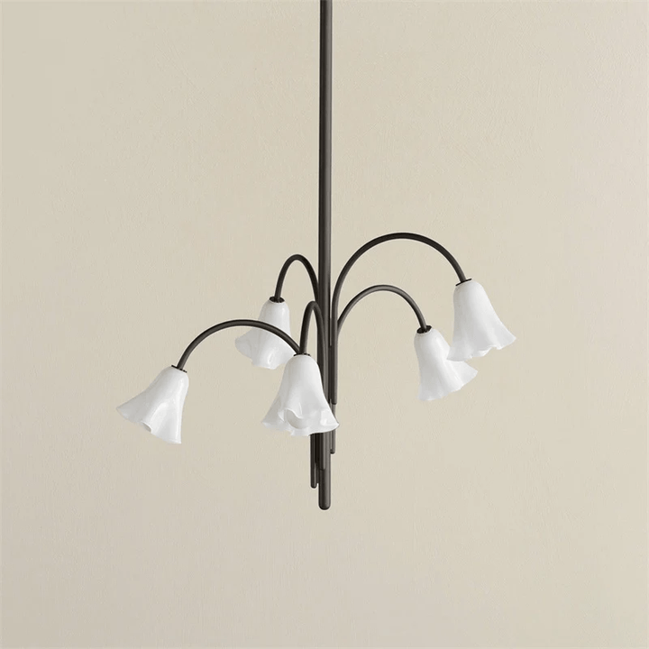 Aurora Lustre Floraison Pétale Verre Bras - Neutralighting